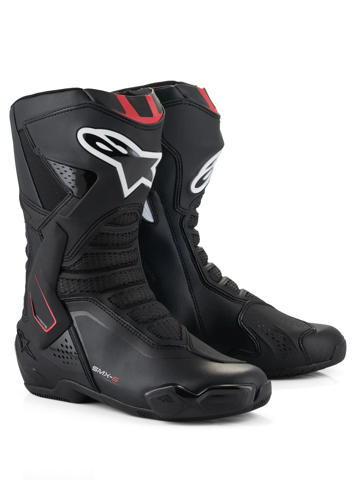 Ботуши Alpinestars SMX-6 V3 Black White Red