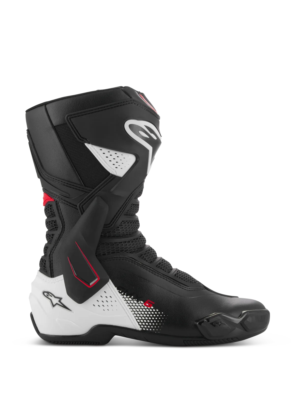 Ботуши Alpinestars SMX-6 V3 Black White Red Graphic