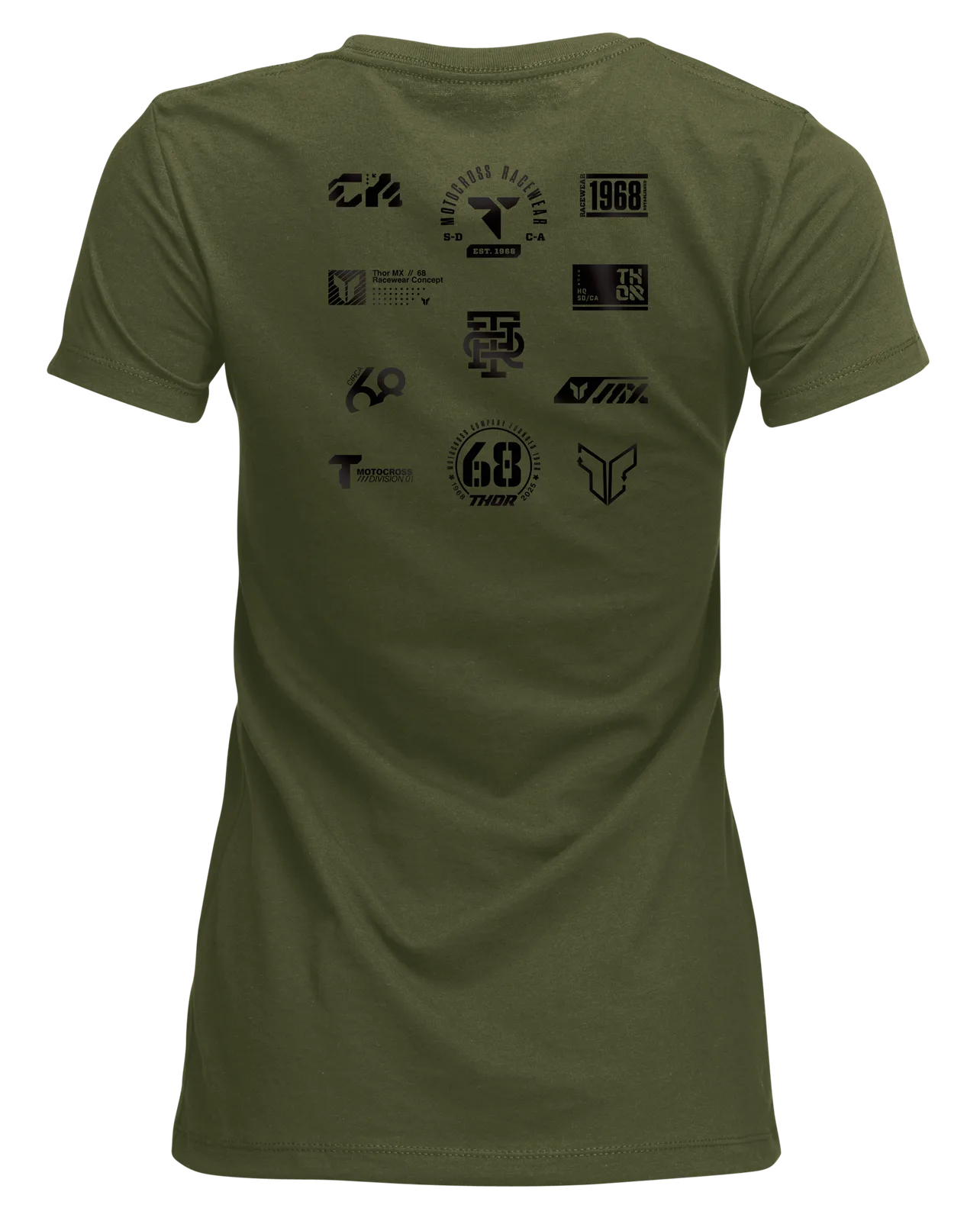 Дамска тениска Thor Patched Up Military Green