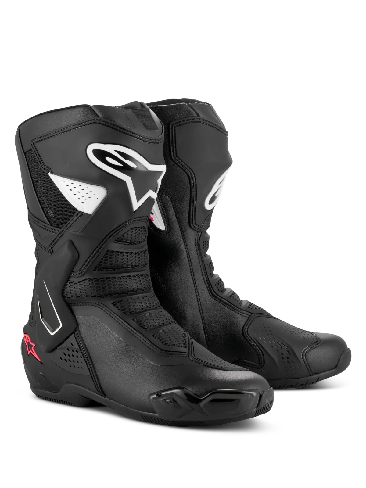 Дамски ботуши Alpinestars Stella SMX-6 V3 Black White Diva Pink