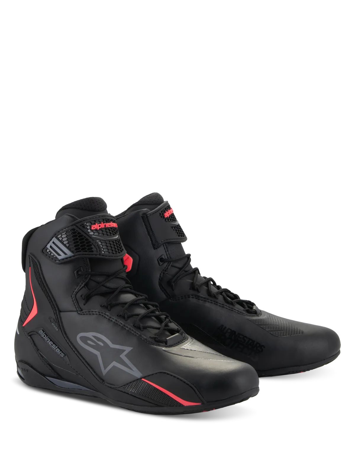 Дамски мото обувки Alpinestars Stella Faster-4 Black Diva Pink