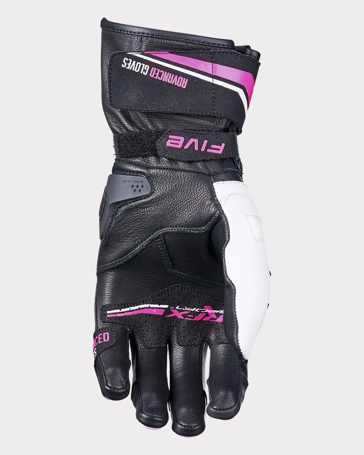 Дамски мото ръкавици Five RFX Sport EVO White Fluo Pink