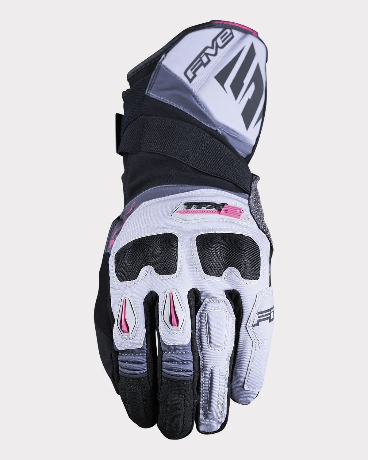 Дамски мото ръкавици Five TFX2 WP Grey Pink