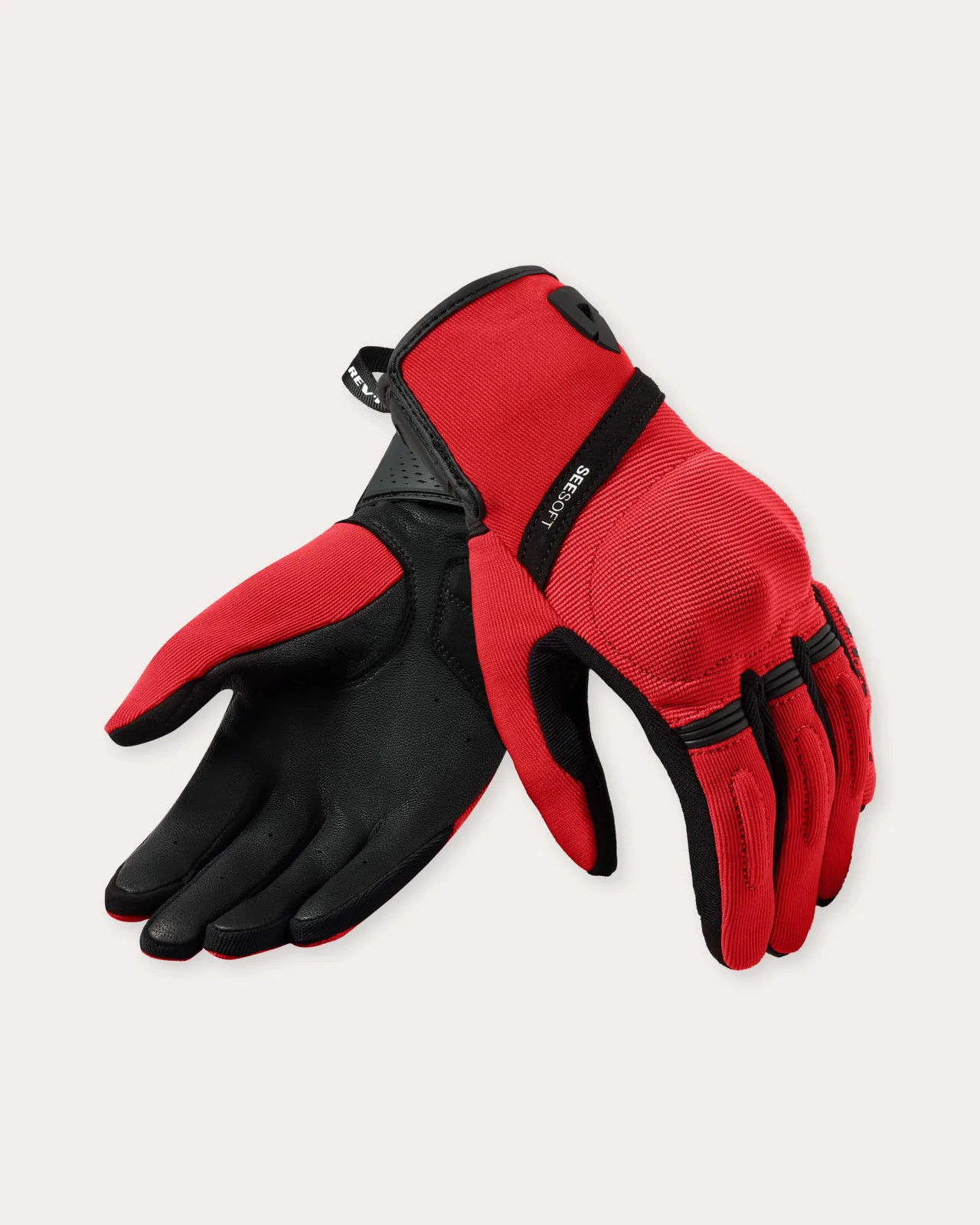 Дамски мото ръкавици Rev'it Mosca 2 Red Black