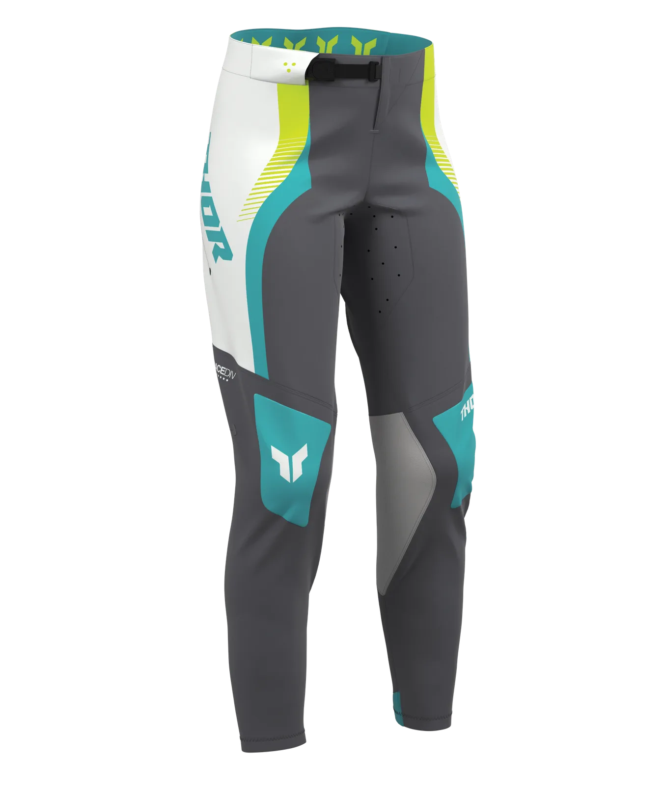 Дамски мотокрос панталон Thor Sportmode Velocity Gray Aqua