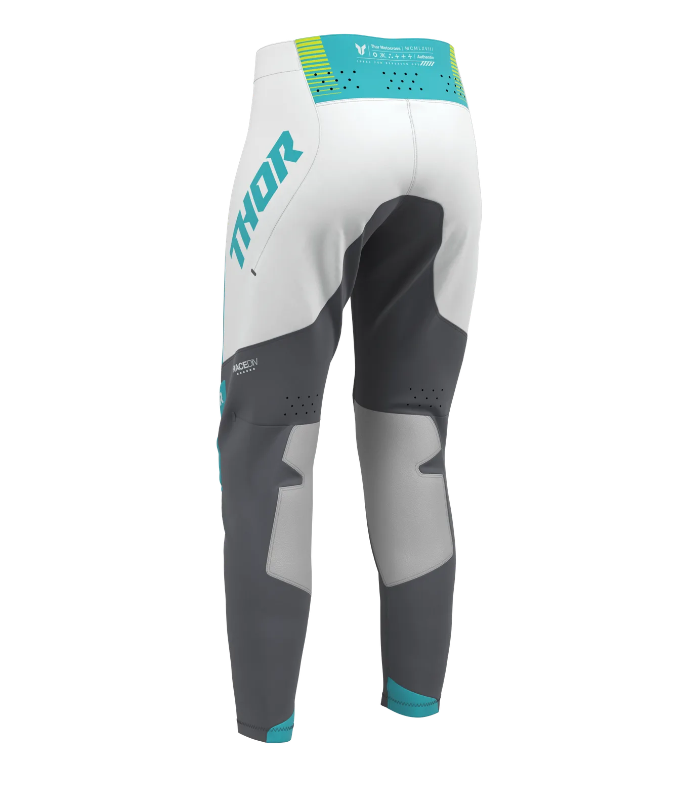 Дамски мотокрос панталон Thor Sportmode Velocity Gray Aqua