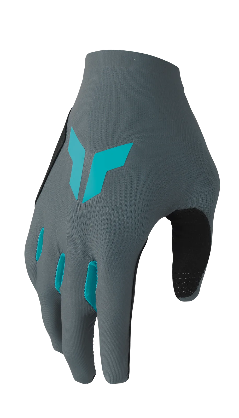Дамски мотокрос ръкавици Thor Sportmode Iconic Gray Aqua