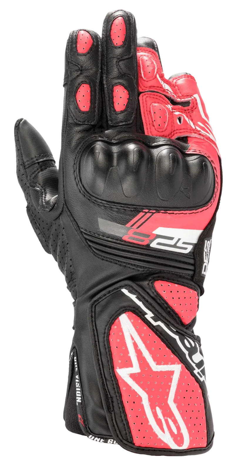 Дамски ръкавици Alpinestars Stella SP-8 V3 Black White Diva Pink