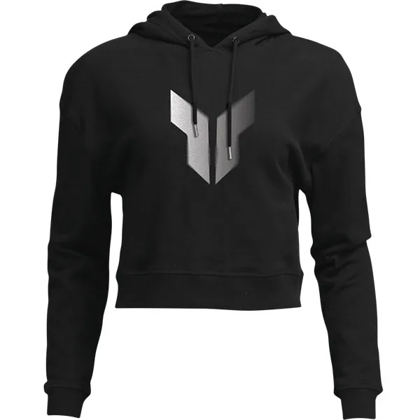 Дамски суитшърт Thor Crop Noise Black