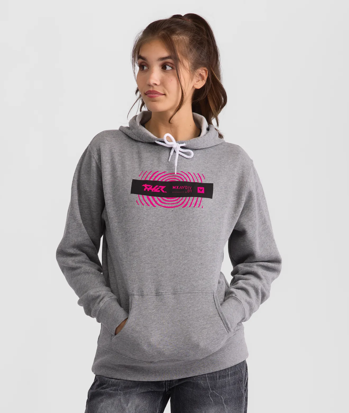 Дамски суитшърт Thor Mind Control Heather Gray