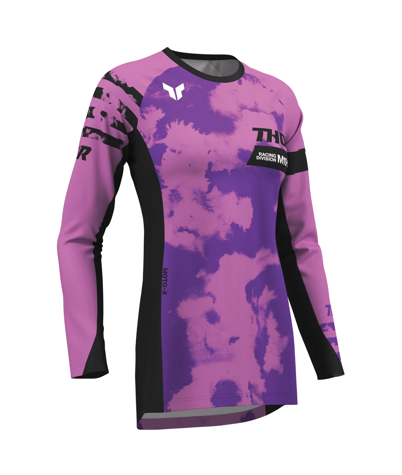 Дамско мотокрос джърси Thor Launchmode Bleach Black Orchid