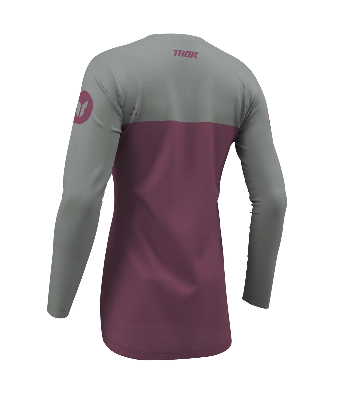 Дамско мотокрос джърси Thor Ridemode Menace Purple Gray