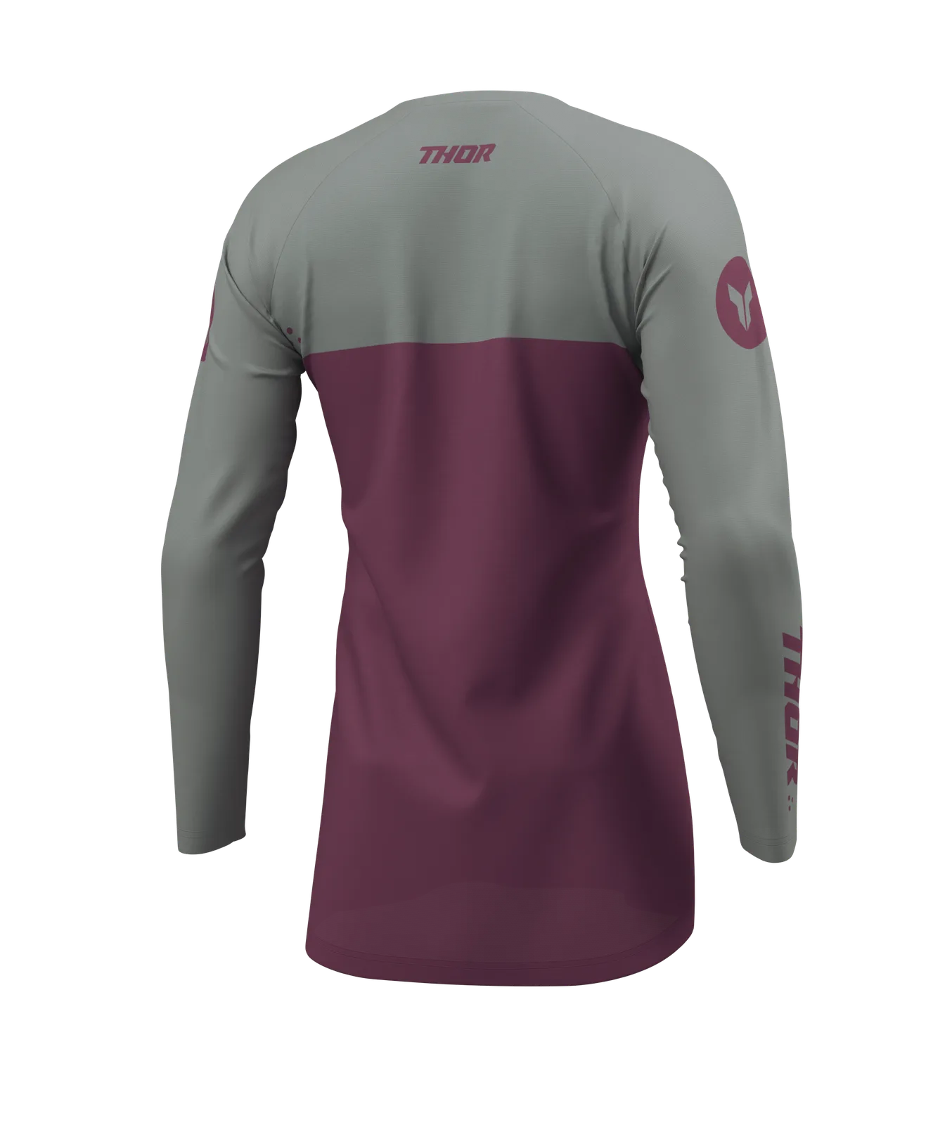 Дамско мотокрос джърси Thor Ridemode Menace Purple Gray