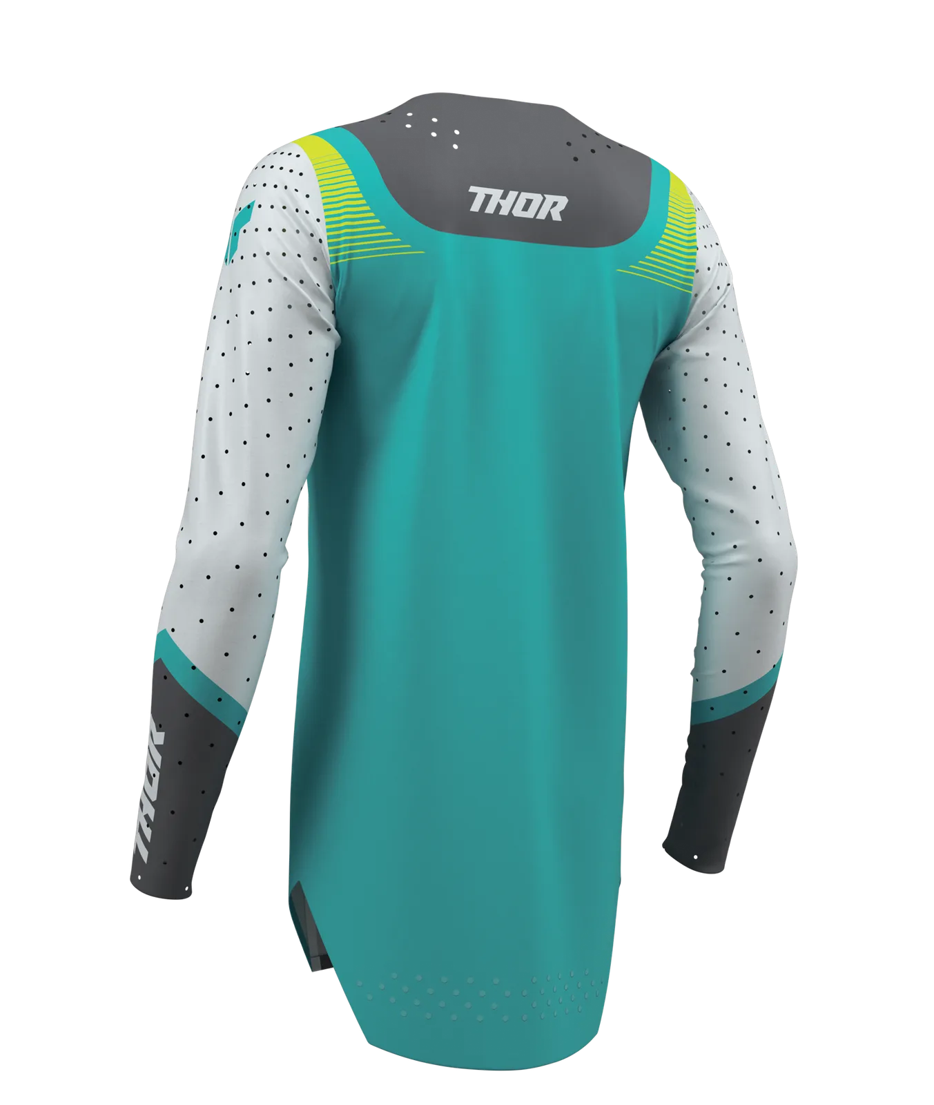 Дамско мотокрос джърси Thor Sportmode Velocity Gray Aqua