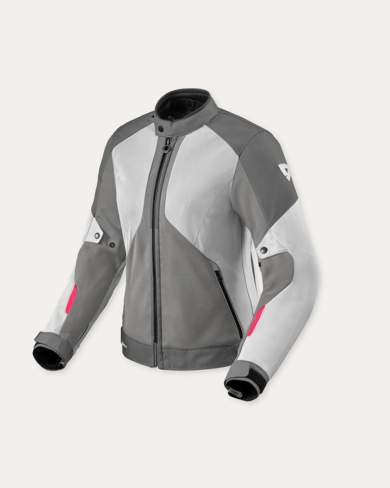 Дамско текстилно яке Rev'it Torque 3 H2O Grey Pink