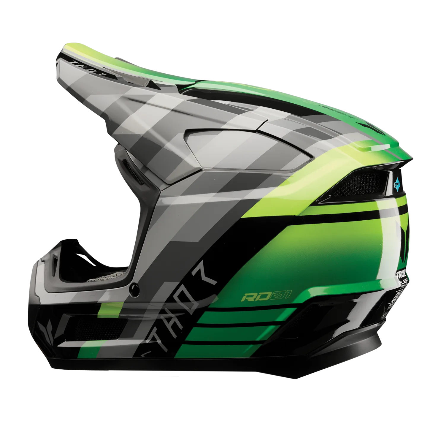 Детска мотокрос каска Thor Fleet Camber Black Green
