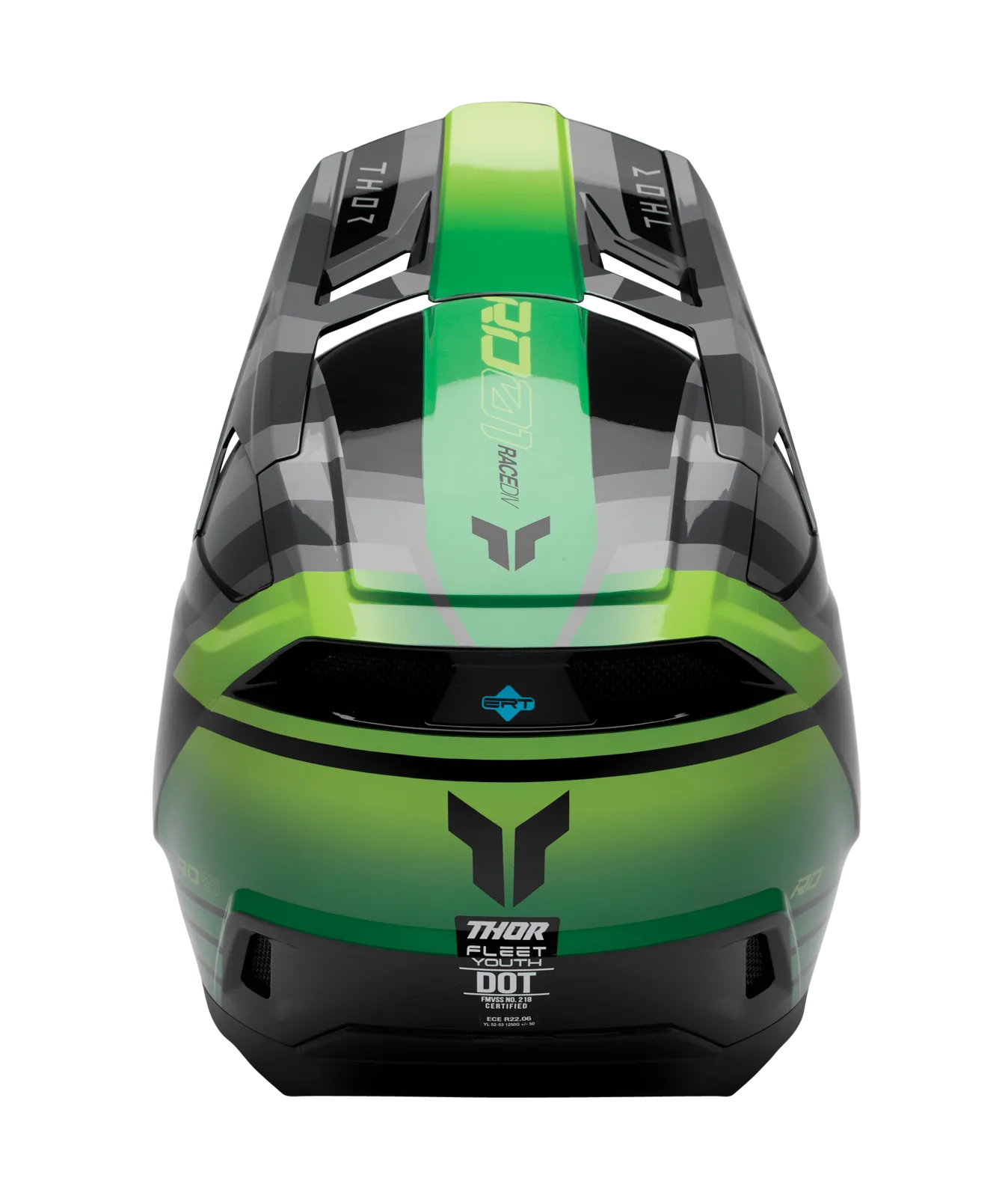Детска мотокрос каска Thor Fleet Camber Black Green