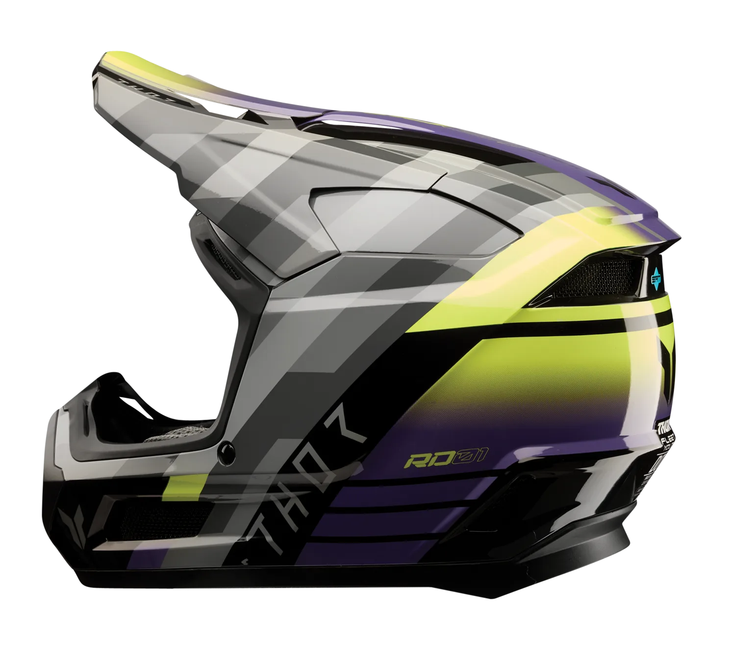 Детска мотокрос каска Thor Fleet Camber Black Purple