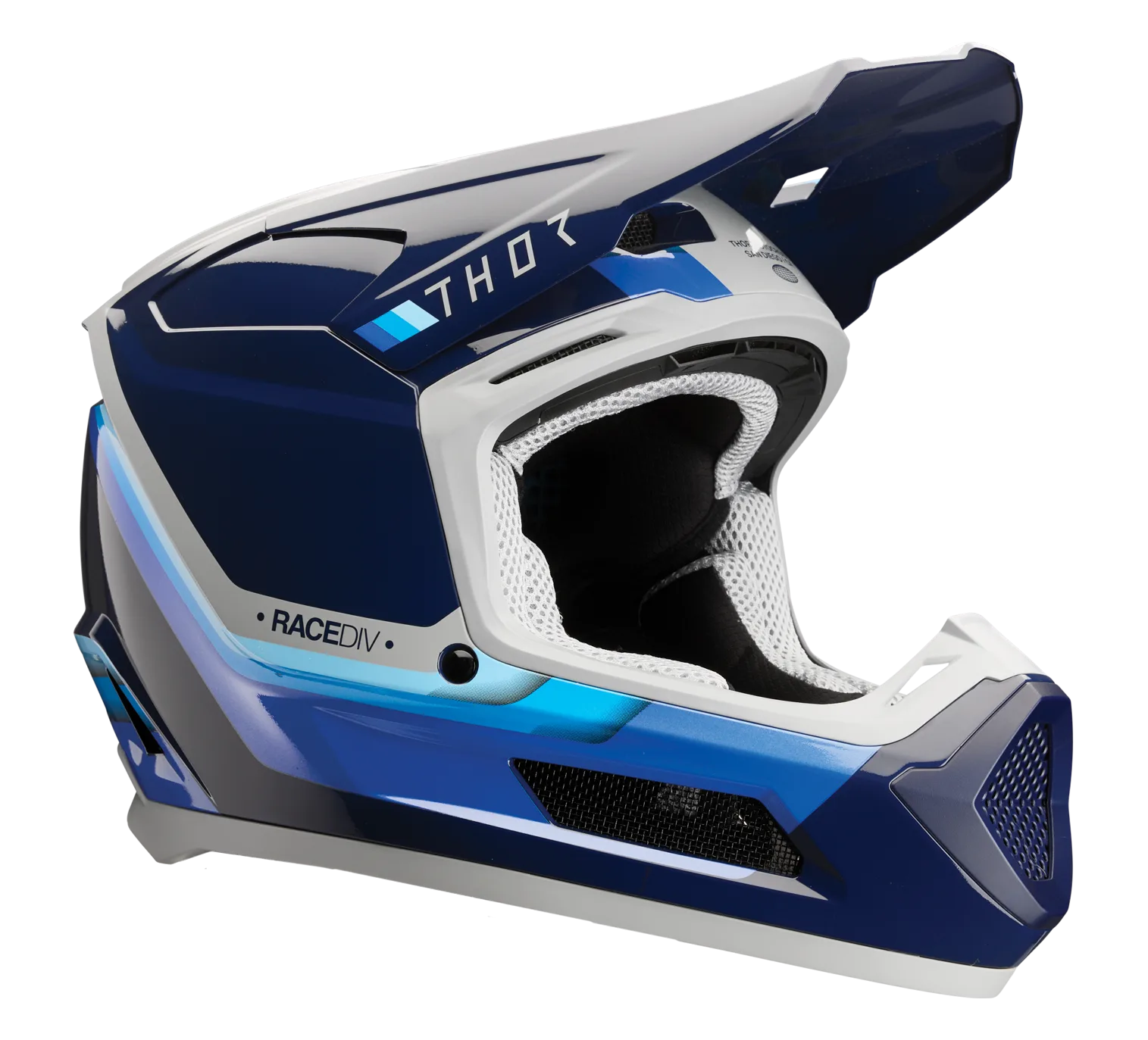 Детска мотокрос каска Thor Fleet Defy Blue Gray