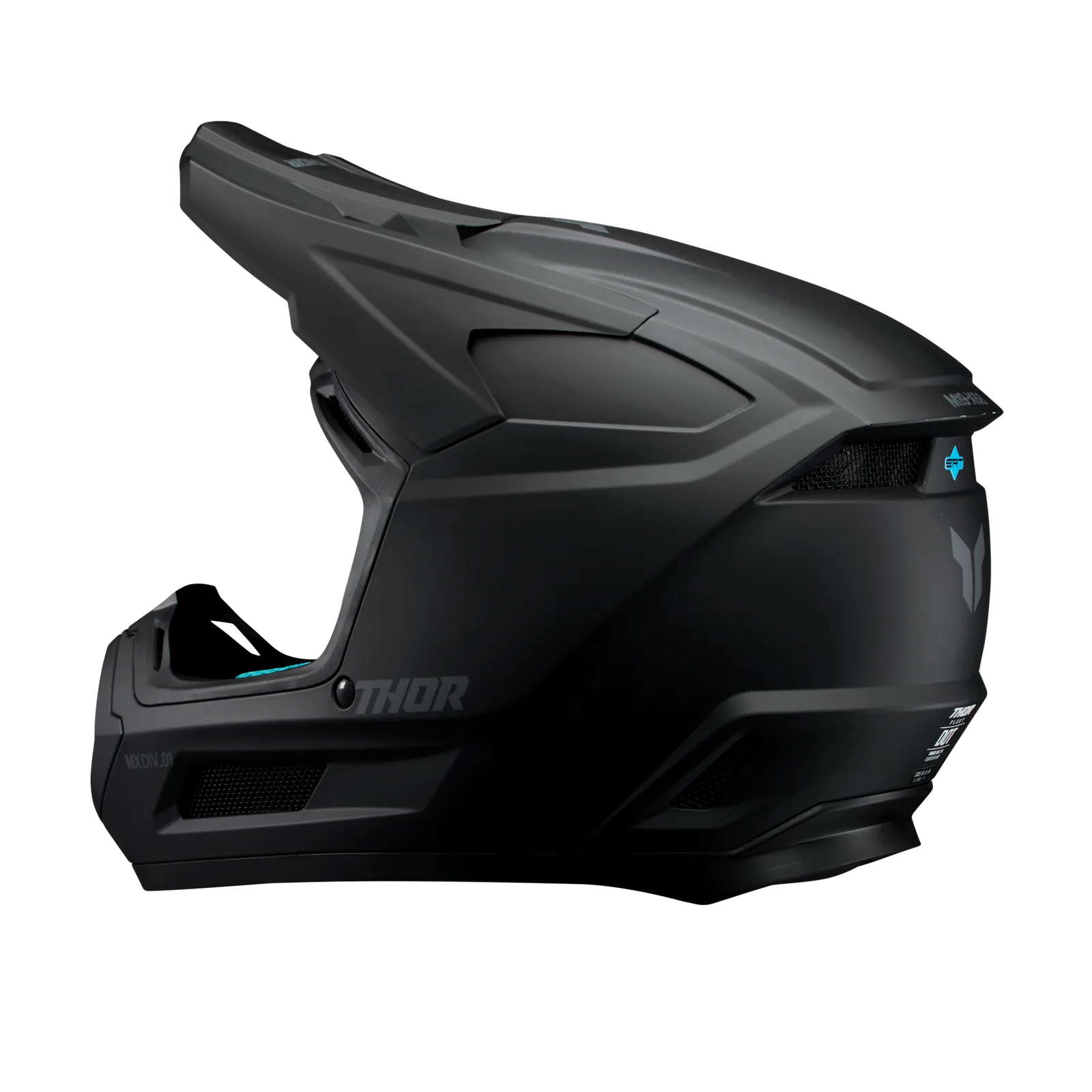 Детска мотокрос каска Thor Fleet Matte Black