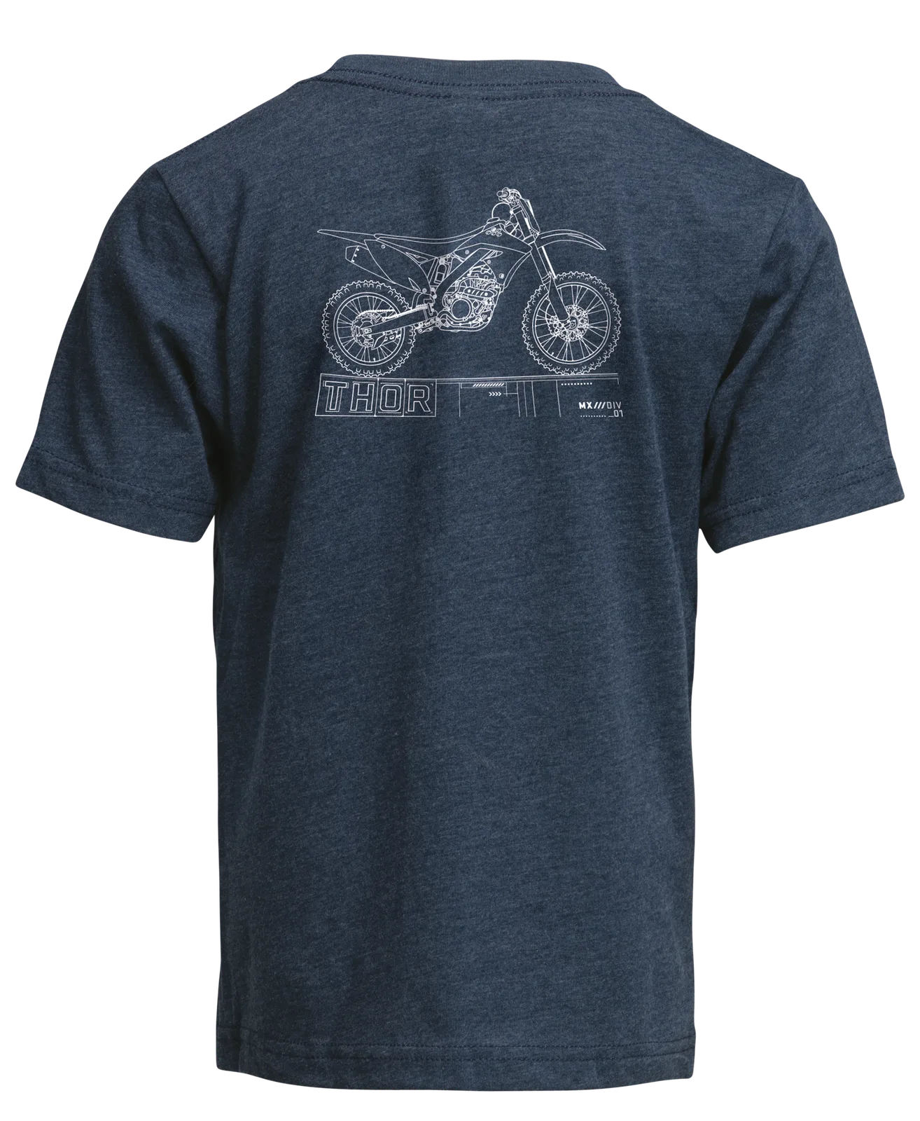 Детска тениска Thor Blueprint Navy
