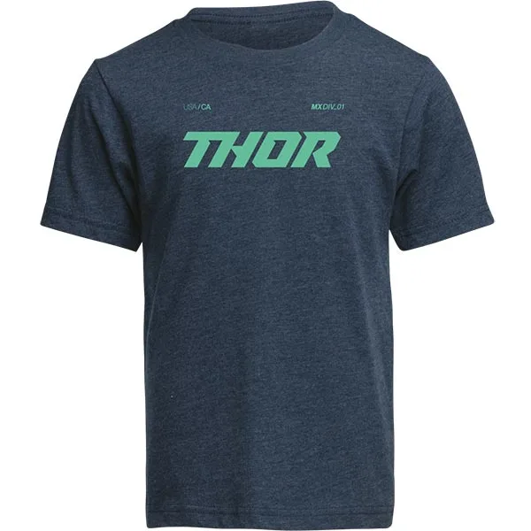 Детска тениска Thor Brave Petrol Blue