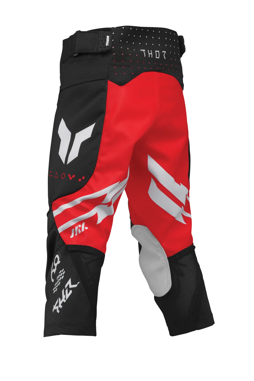 Детски мотокрос панталон Thor Launchmode Futura Black Red
