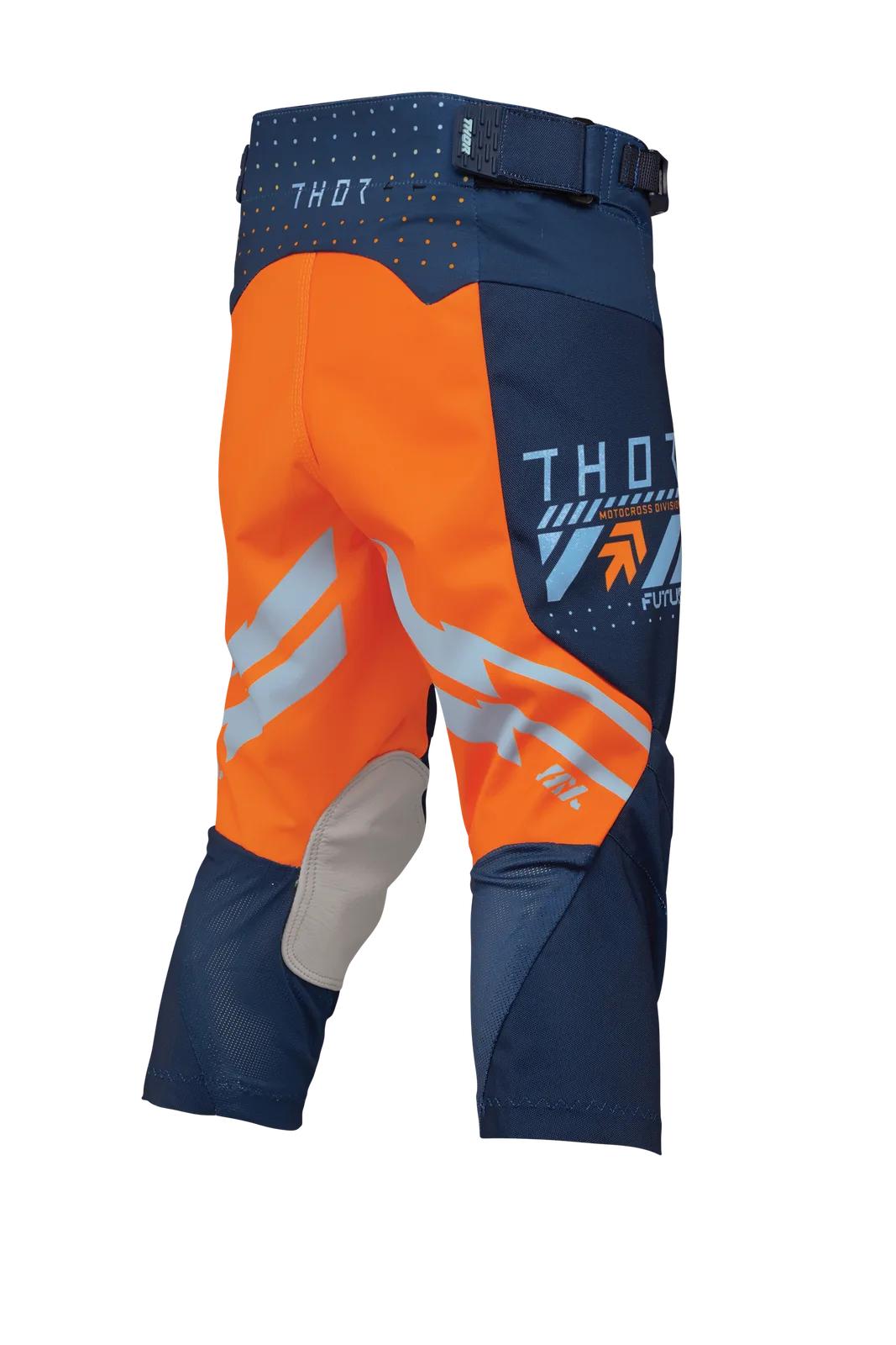 Детски мотокрос панталон Thor Launchmode Futura Navy Orange