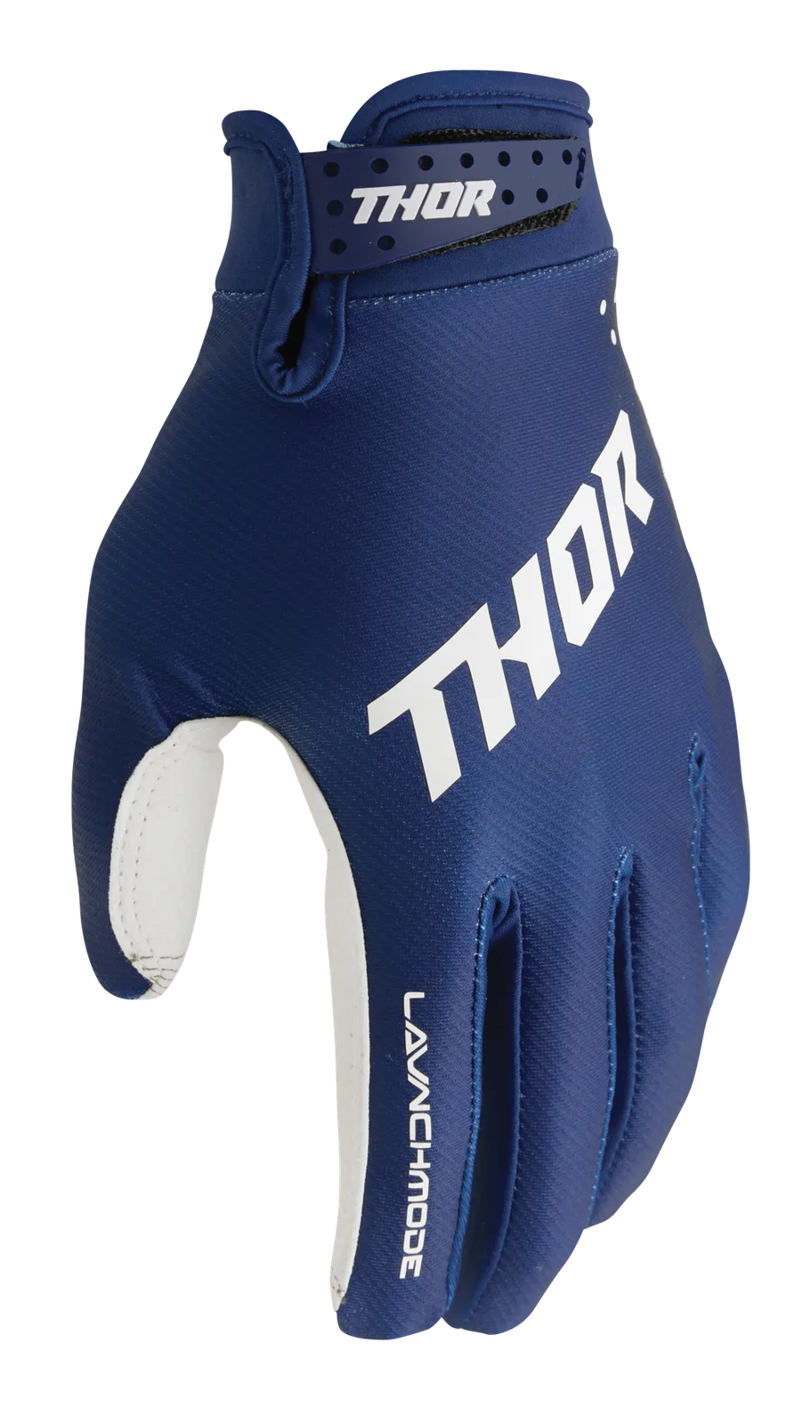 Детски мотокрос ръкавици Thor Launchmode Split Navy