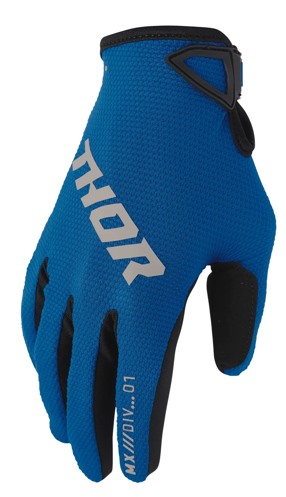 Детски мотокрос ръкавици Thor Ridemode Static Blue