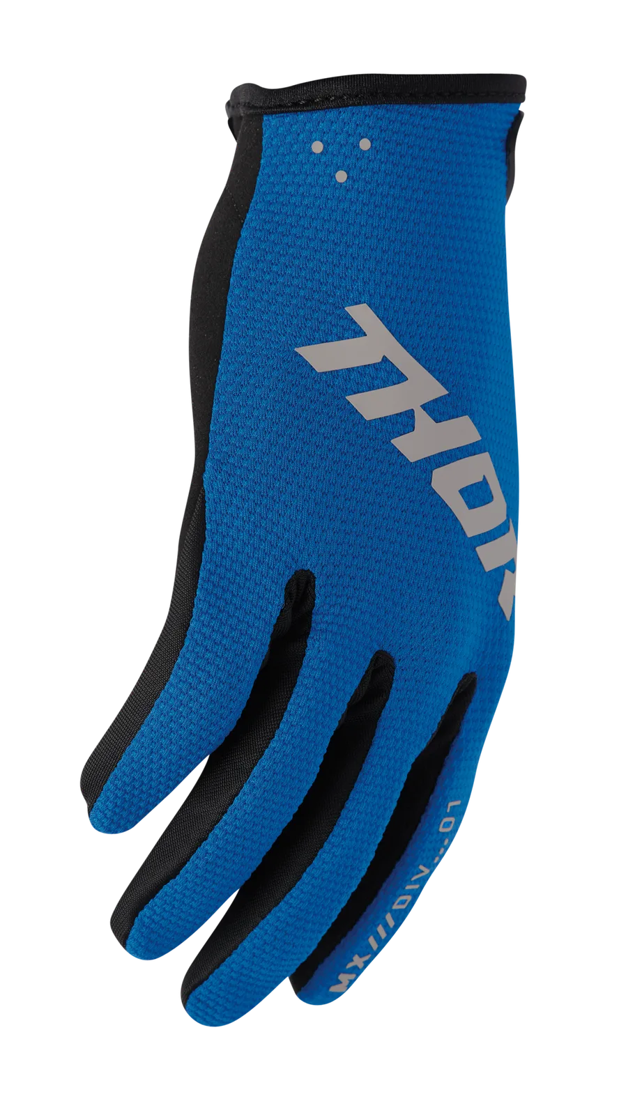 Детски мотокрос ръкавици Thor Ridemode Static Blue