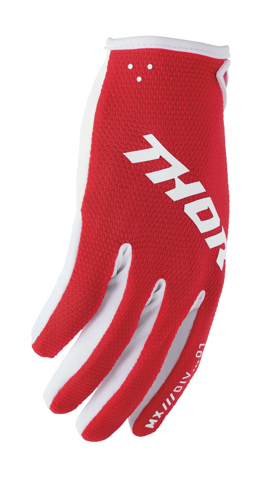 Детски мотокрос ръкавици Thor Ridemode Static Red