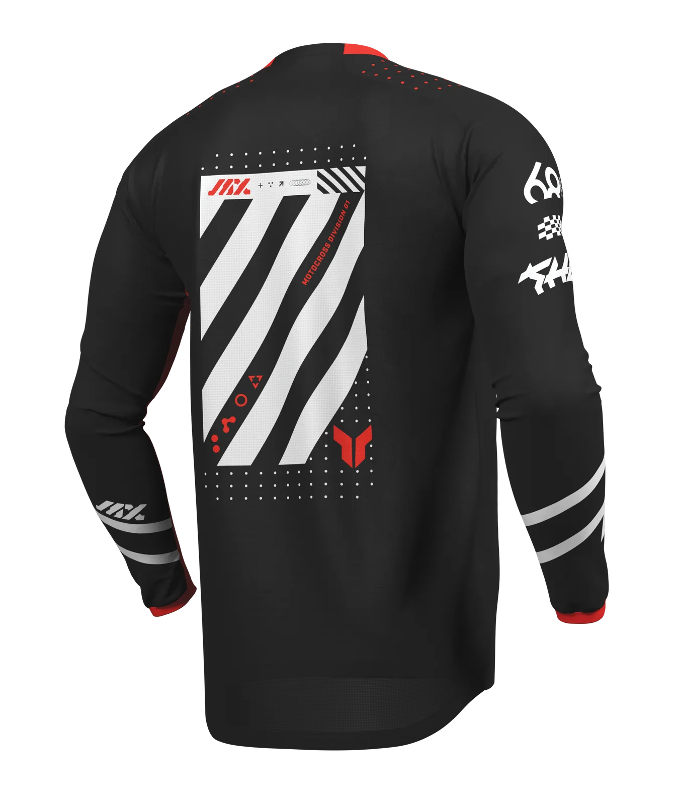 Детско мотокрос джърси Thor Launchmode Futura Black Red
