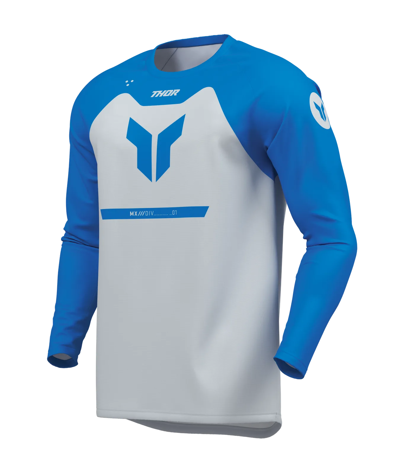 Детско мотокрос джърси Thor Ridemode Menace Blue