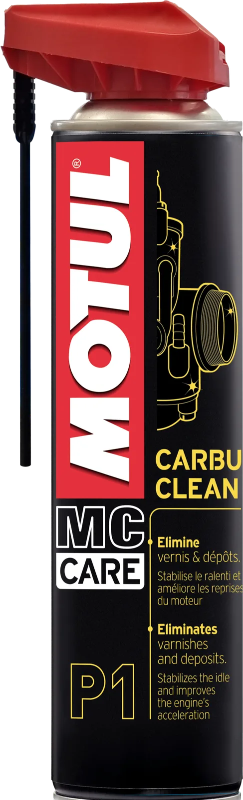 Добавка за гориво Motul MC Care P1 Carbu Clean — 400 ml