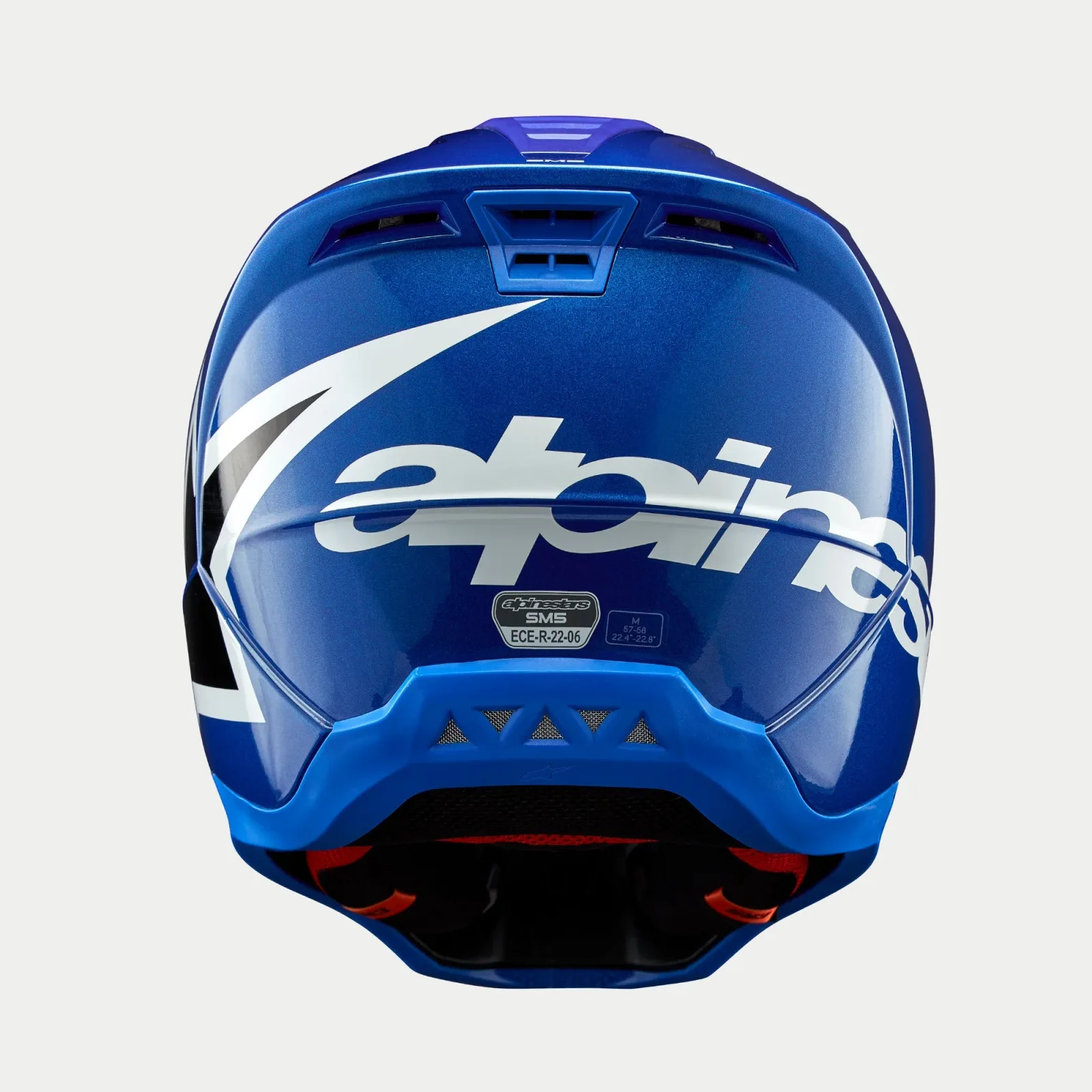 Каска Alpinestars SM5 Corp Blue Glossy