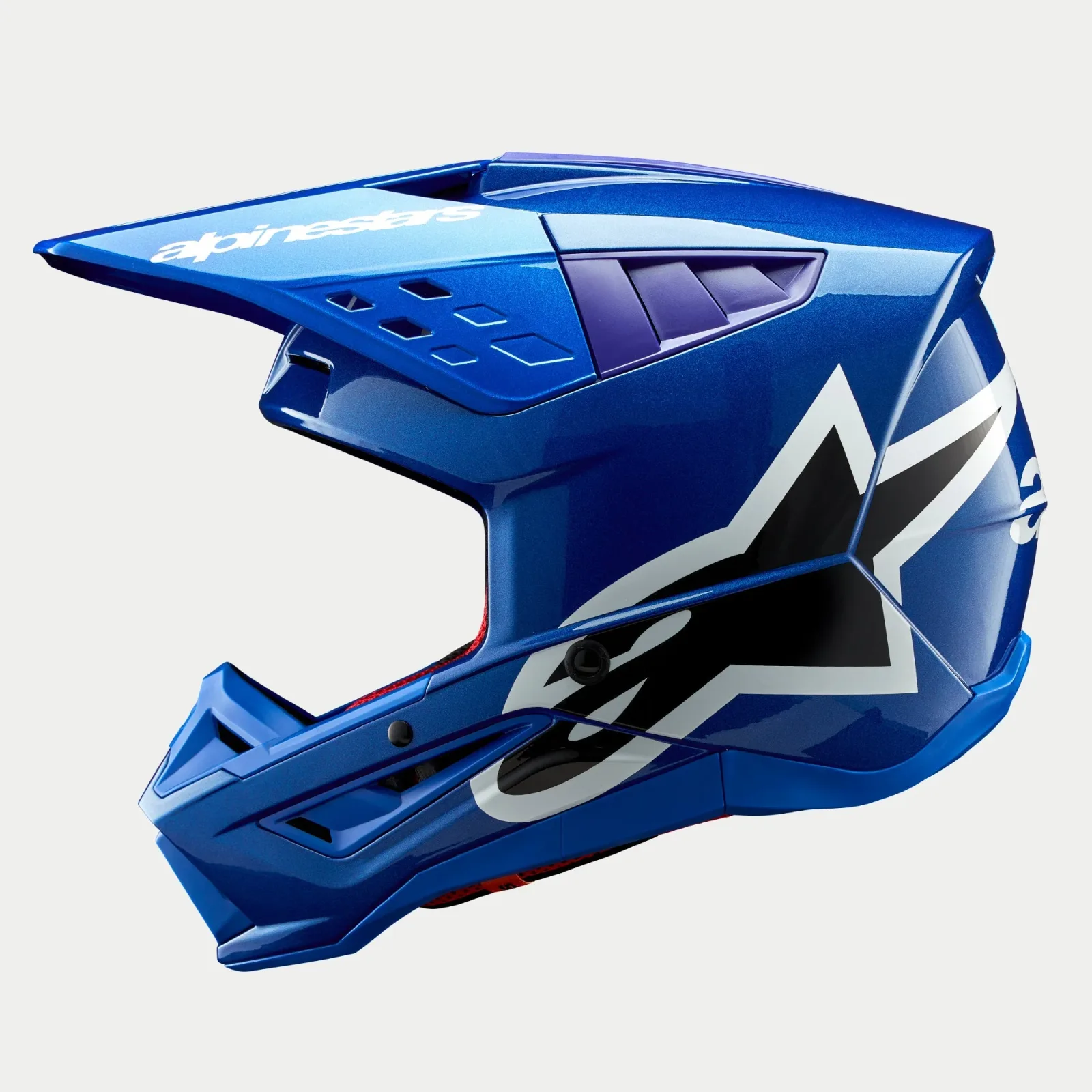 Каска Alpinestars SM5 Corp Blue Glossy