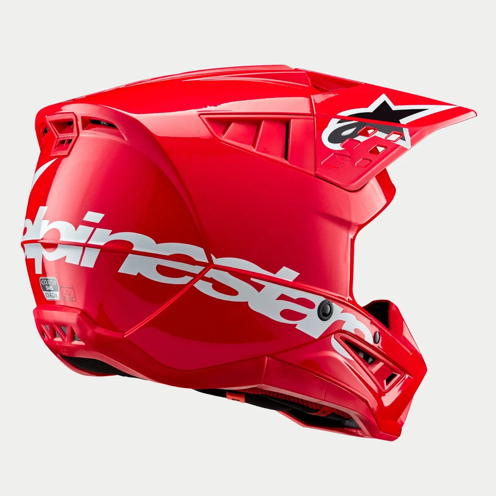 Каска Alpinestars SM5 Corp Bright Red Glossy
