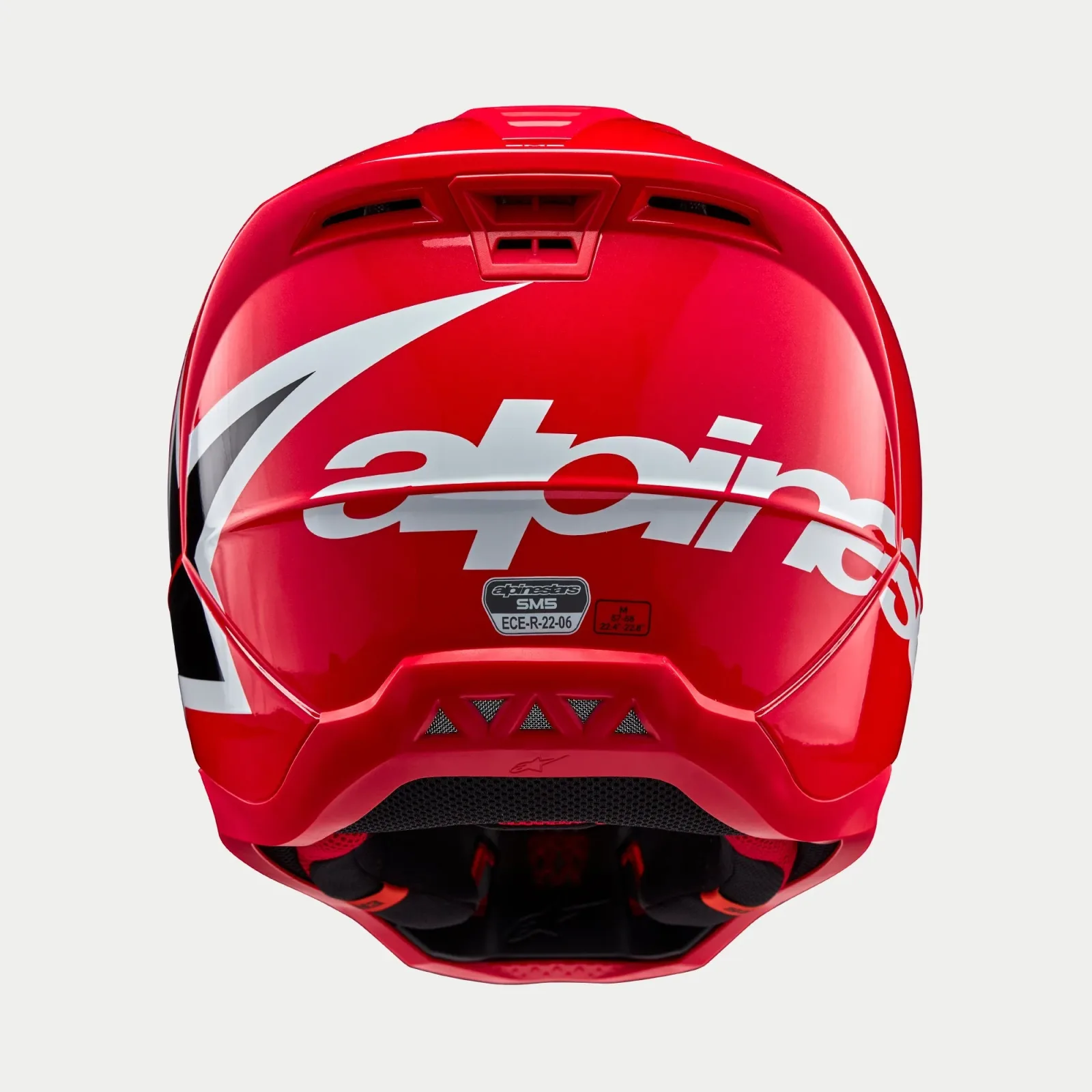 Каска Alpinestars SM5 Corp Bright Red Glossy
