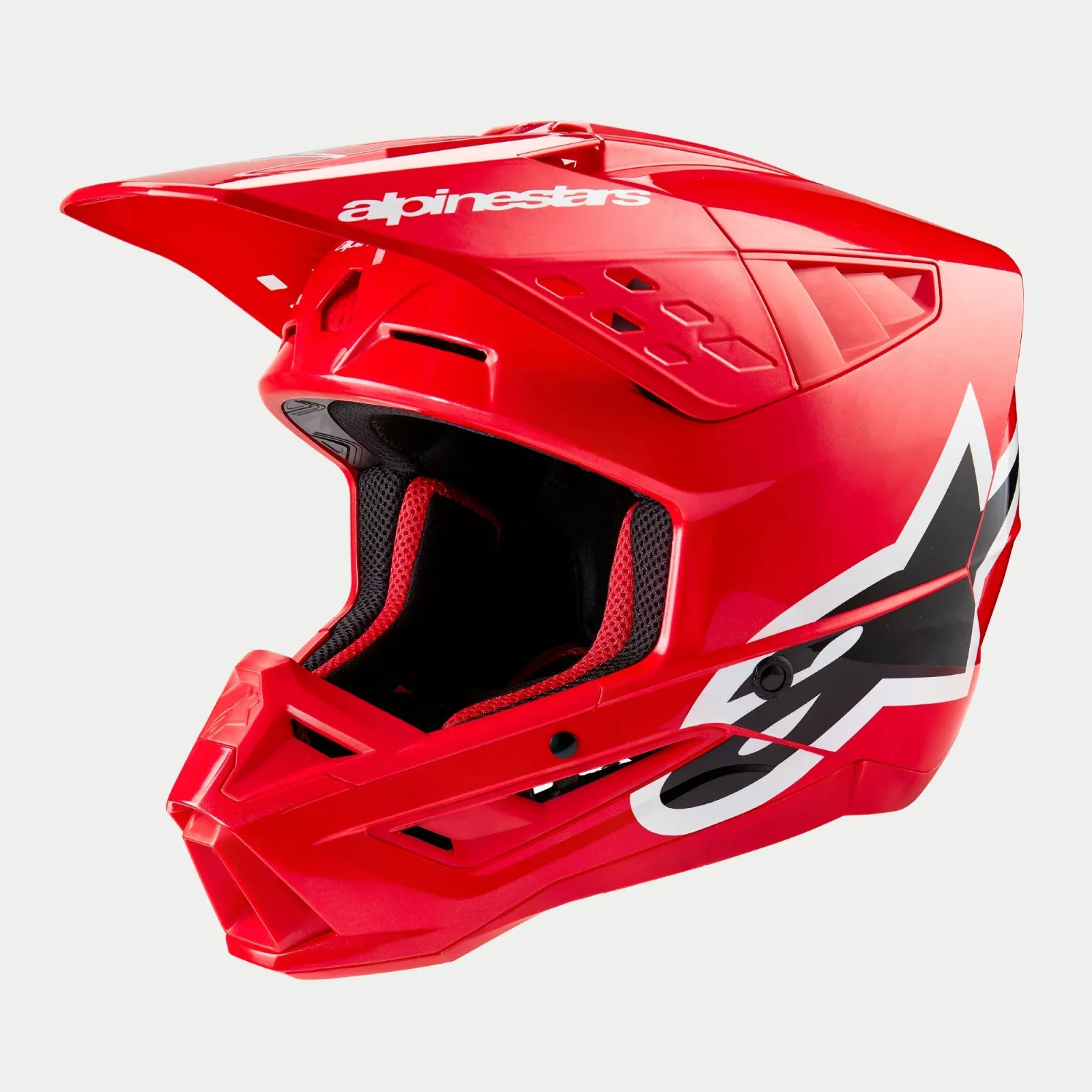 Каска Alpinestars SM5 Corp Bright Red Glossy