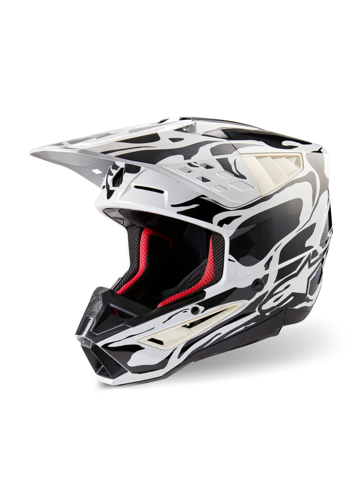 Каска Alpinestars SM5 Mineral Cool Gray Dark Gray Glossy