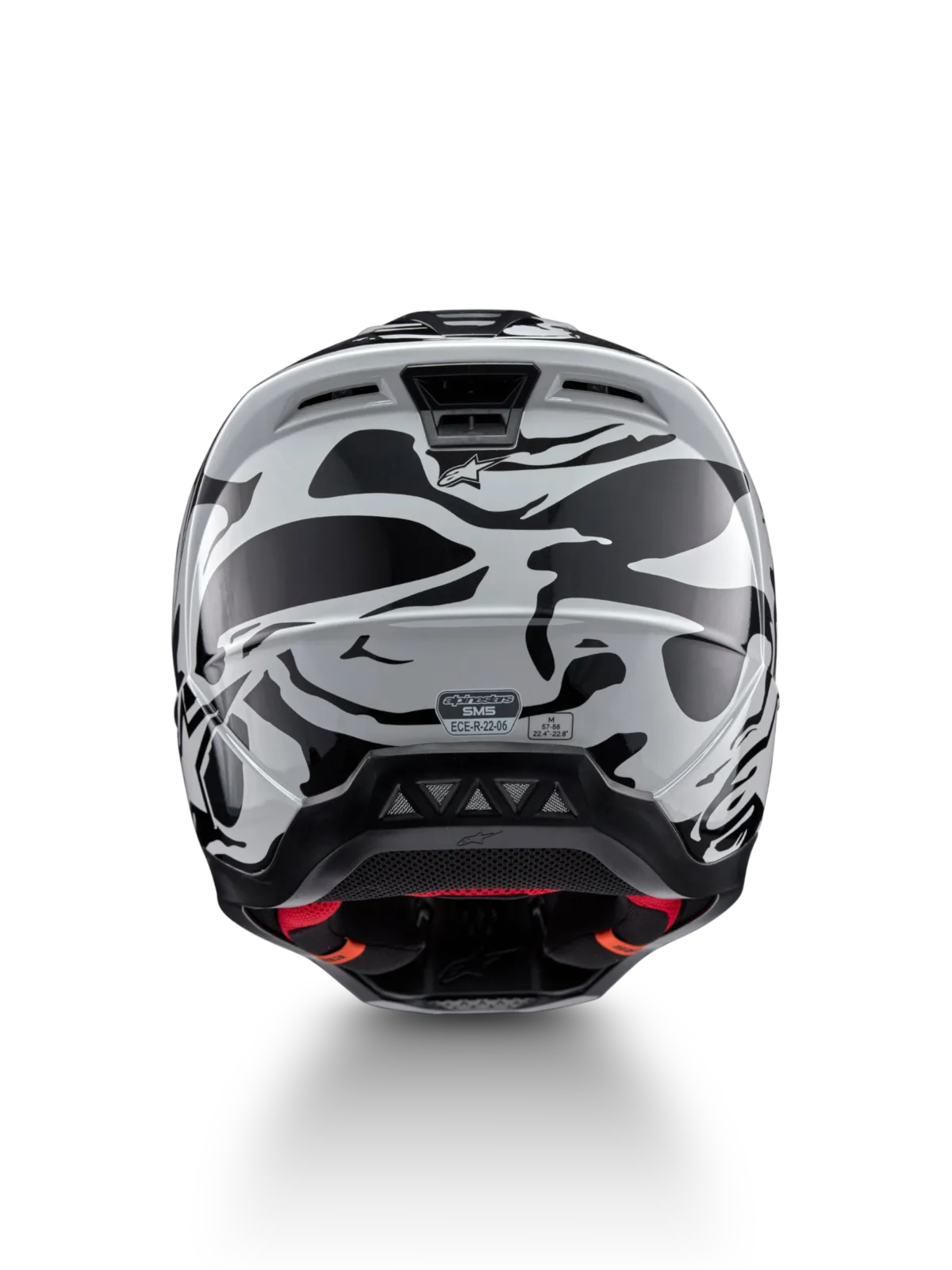 Каска Alpinestars SM5 Mineral Cool Gray Dark Gray Glossy