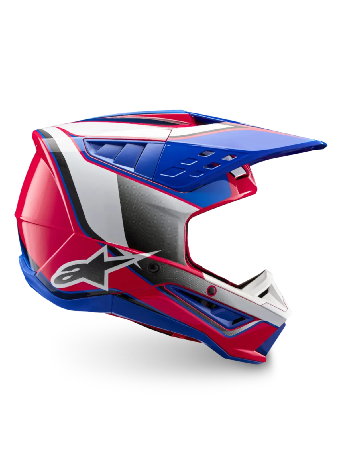 Каска Alpinestars SM5 Sail White Diva Pink Enamel Blue