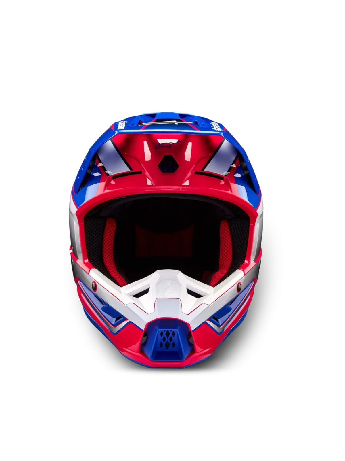 Каска Alpinestars SM5 Sail White Diva Pink Enamel Blue