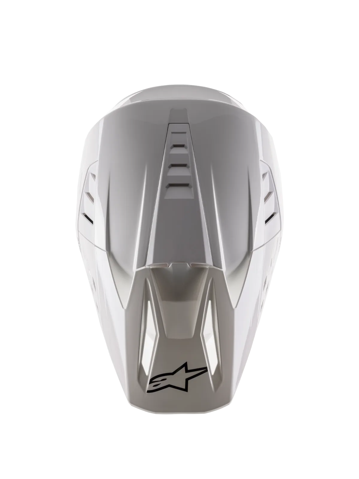 Каска Alpinestars SM5 Solid White Glossy