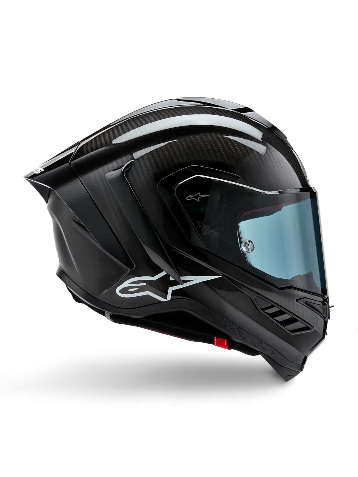 Каска Alpinestars Supertech R10 Solid Black Carbon M G