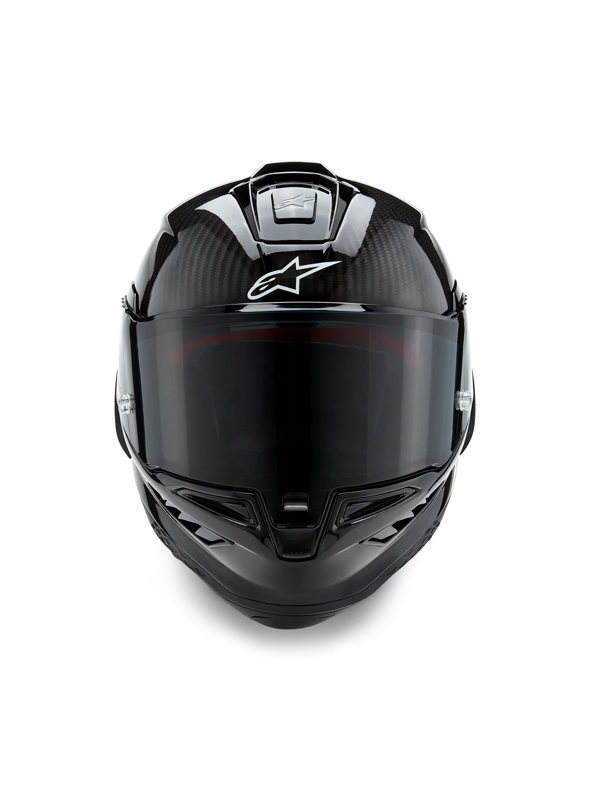 Каска Alpinestars Supertech R10 Solid Black Carbon M G