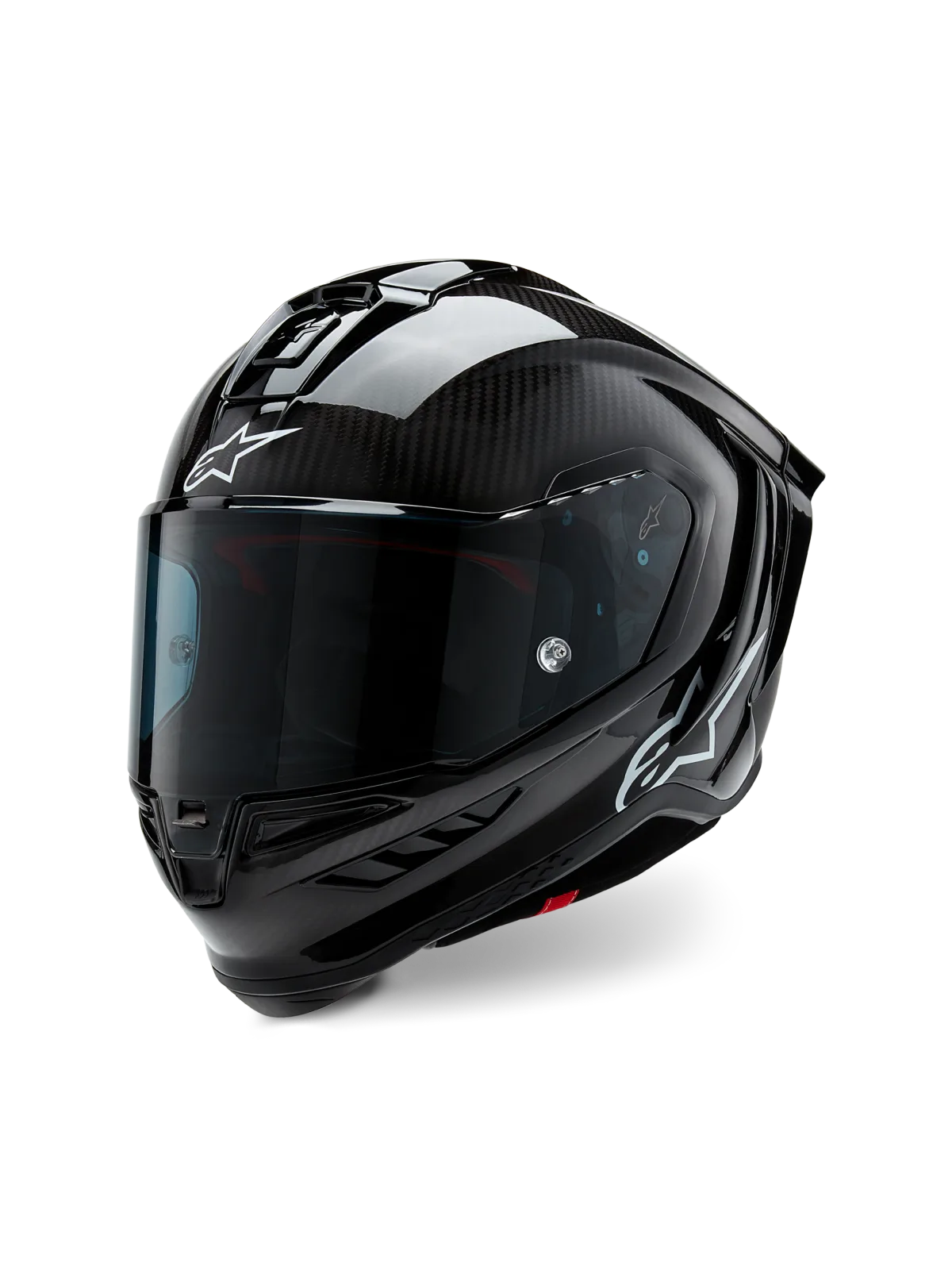 Каска Alpinestars Supertech R10 Solid Black Carbon M G