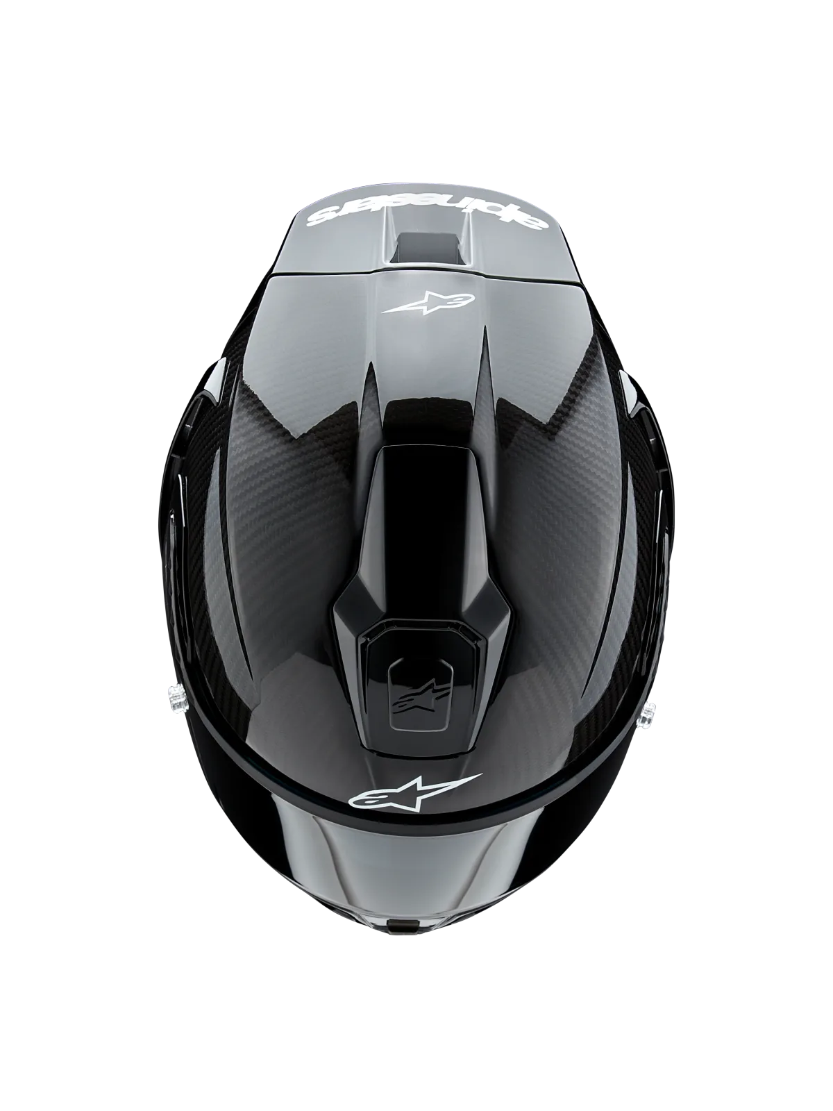 Каска Alpinestars Supertech R10 Solid Black Carbon M G