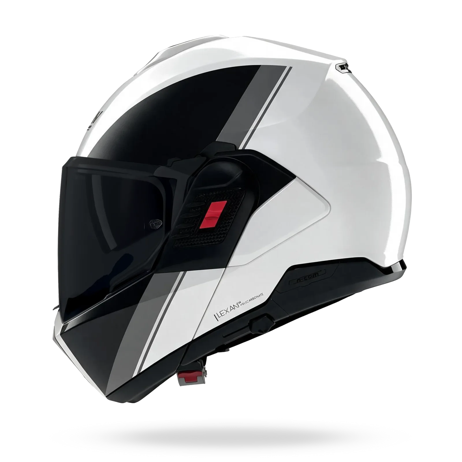 Каска Nolan N120-1 Verniciatura Speciale 356 White Black Gray